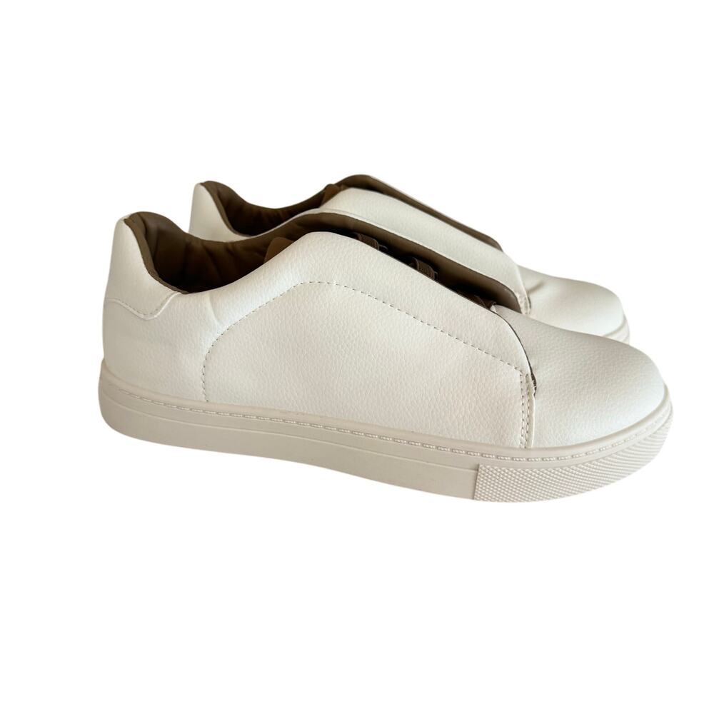Fashion Womens White Round Toe Low Top‎ Lace-Up Casual Sneaker Shoes Size 43